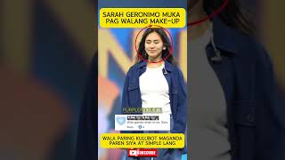 Mukang pagod at haggard na si Sarah Geronimo