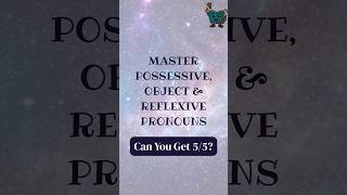 Pronouns Grammar Hack: MASTER Possessive, Object &amp; Reflexive! #findingoutanewworldinenglish #esl
