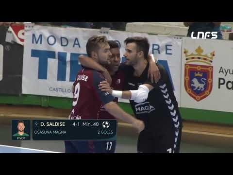 Gol Dani Saldise (4-1) Osasuna Magna - Levante UD FS. J5, 1Div. LNFS