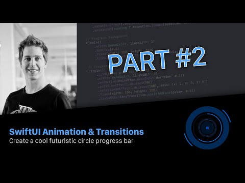 SwiftUI: Create a cool Futuristic Circular Progress Bar [Part 2 of 4]