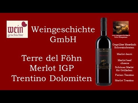 Terre del Föhn Merlot Vigne delle Dolomiti IGP Cantine Monfort  Weingeschichte GmbH