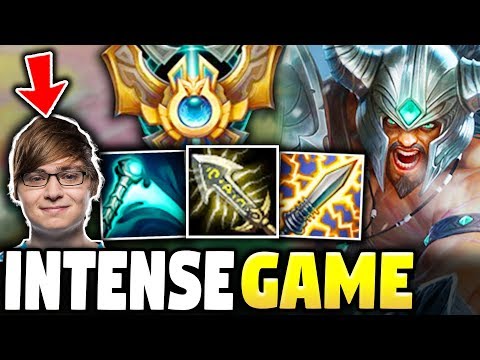 SUPER INTENSE LATE GAME FORCES ME TO TRY HARD | ft. C9 Sneaky - League of Legends