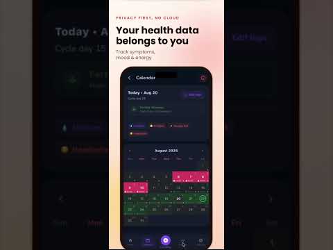 Period Tracker: Safe & Private video thumbnail
