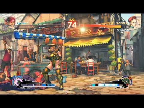 Ultra Street Fighter IV battle: Evil Ryu vs Cammy