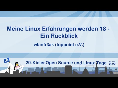 Meine Linux-Erfahrungen werden 18 - Ein Rückblick - Kielux 2022