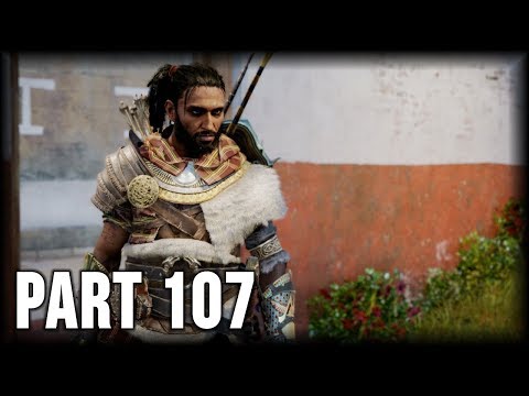 Assassin’s Creed Origins - 100% Walkthrough Part 107 [PS4] – Side Quest: Cat’s Cradle