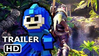 PS4 - Monster Hunter: World Mega Man Trailer (2018) PSX 2017