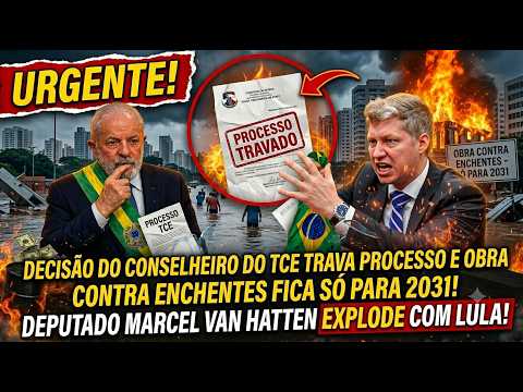 URGENTE! DECISÃO DE CONSELHEIRO DO TCE TRAVA PROCESSO E OBRA CONTRA ENCHENTES FICA SÓ PARA 2031!