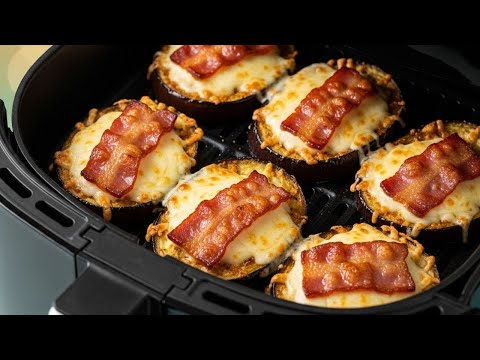 Air Fryer Eggplant: Next-Level Appetizer Party Recipe, Budget-Friendly, Party Appetizer & Snack Hack