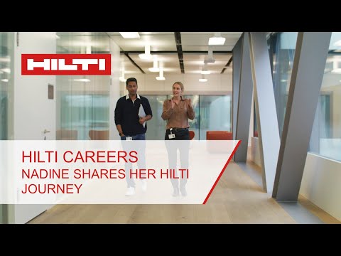 Hilti Careers – Nadine Shares Her Hilti Journey