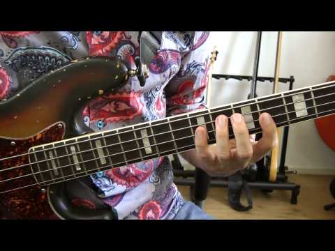 Tec0106 - Tonleitern üben #2 (Alternativen) - German Bass Lesson Tutorial