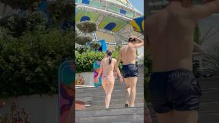 ☀️Best Water Park in The World Aqua Park -Hot Day?️ #aquapark #waterslide #wavepool