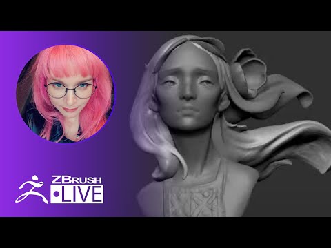 [EN & RU] How to Sculpt Without Concept and Survive - Alina Ivanchenko - ZBrush