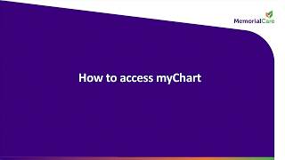 How to Access myChart