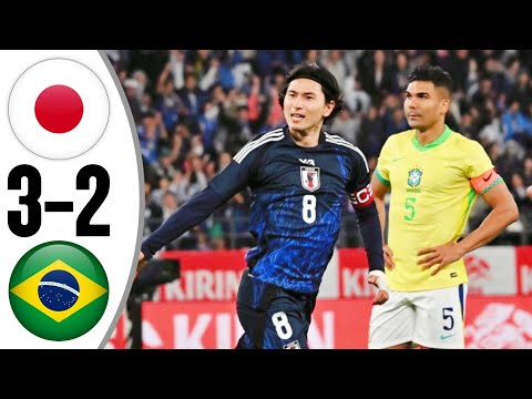 Japan vs Brazil 3-2 | What a Come Back💥 Extended Highlights and All Goals- 2025 HD