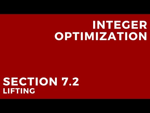Integer Optimization Lifting