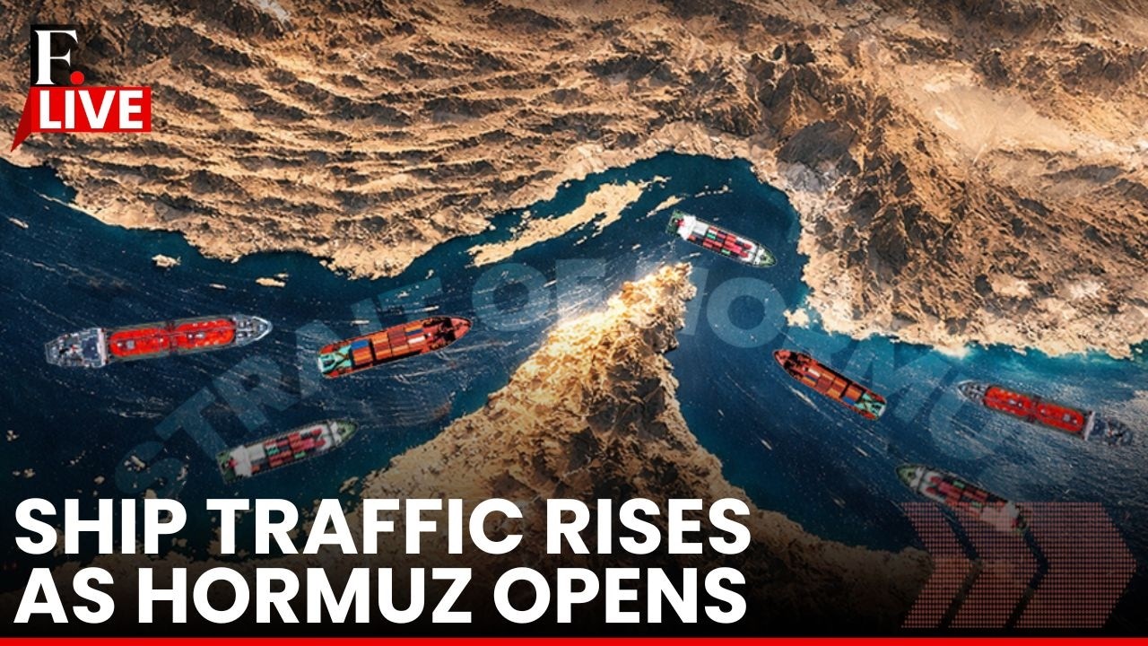 LIVE: Vessels Pass Through Strait of Hormuz as US Blockade Lifts, Iran Opens Passage | US Iran War