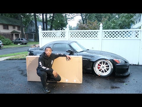 New AERO for the widebody s2000 / GTR R35 TOMEI EXHAUST INSTALL