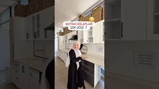 Mutfak dolabı fiyatlarına şok olduk 😳 #uygunfiyat #alışveriş #mutfakdo