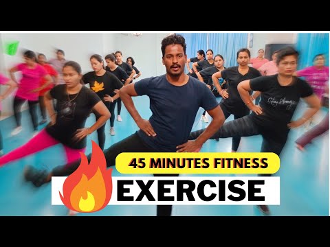 Weight Loss | Full Body Weight Loss Exercise Video | Zumba Fitness With Unique Beats | Vivek Sir