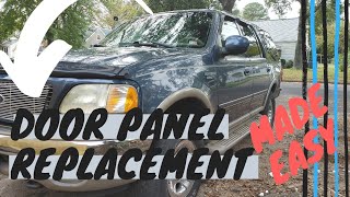 Ford Expedition Window Regulator Replacement & Door Panel Removal (1997-2002) | F-150 & Navigator