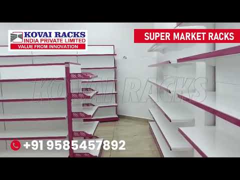 Metal departmental store billing counter