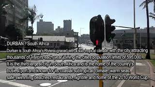 4.  DURBAN - South Africa. WEDNESDAY JUNE 25 DAY 22 Crown Princess World Cruise