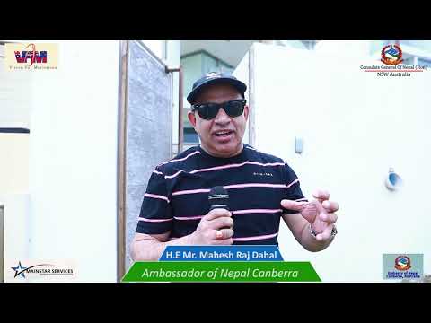 His Excellency Mr. Mahesh Raj Dahal Talks About Onsite Beach Safety workshop