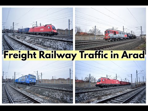 🟢 Trafic Feroviar de Marfa | Freight Railway Traffic in Arad