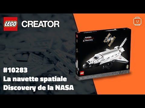 Vidéo LEGO Creator 10283 : La navette spatiale Discovery de la NASA