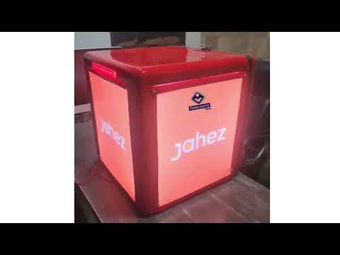 LED Motorcycle Delivery Box JAHEZ