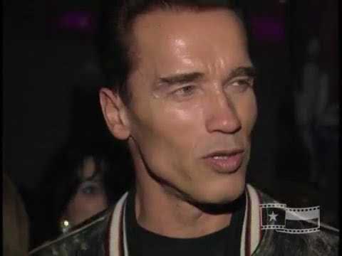 Arnold Schwarzenegger, Evander Holyfield, and Dolph Lundgren