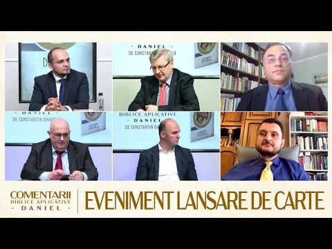 Conf. Dr. Daniel Mariș - despre Comentariile Biblice Aplicative (Daniel)