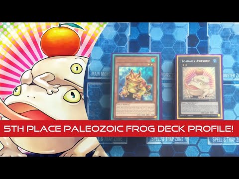 Yugioh! 5th Place OTS! Updated Paleozoic Frog Deck Profile! May 2021