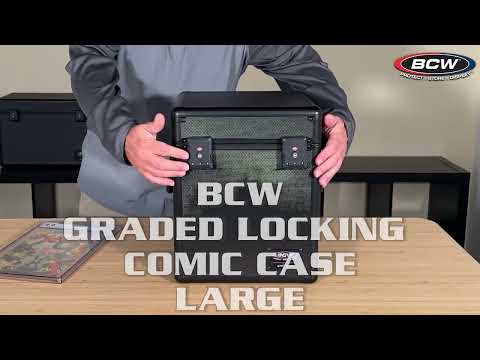 BCW Locking Graded Comic Case Large UPDATED