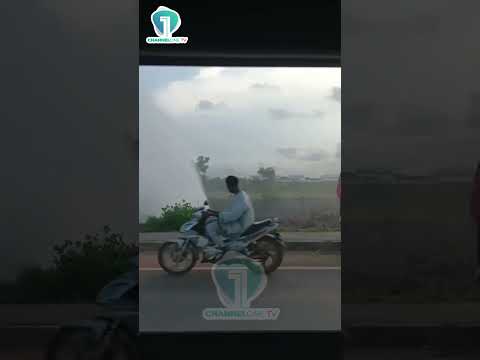 Burst Water Pipe Causes Disruption at SOS on Accra–Tema Motorway Near Borteyman Roundabout