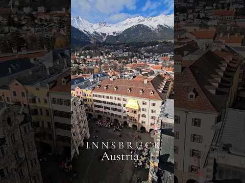 Innsbruck, a 5 maior cidade da Austria
