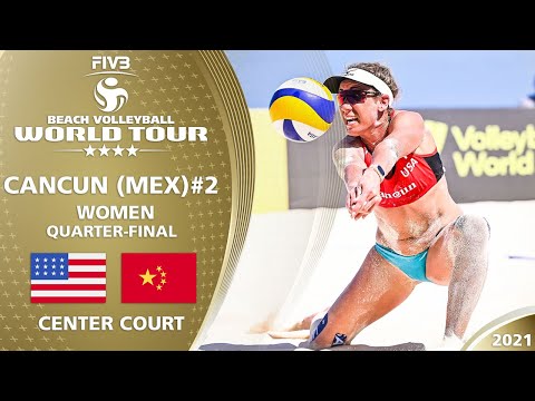 Alix/April vs. Wang/Xia - Full Match | 4* Cancun 2021 #2