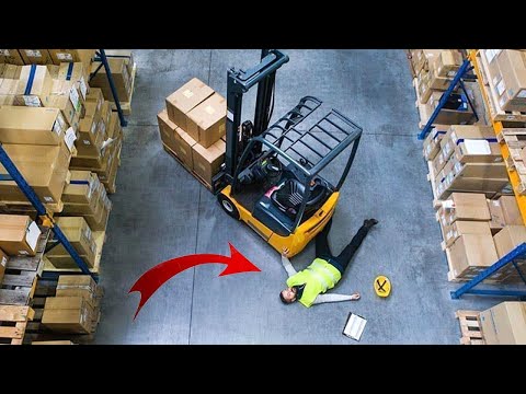 Top 10 Dangerous Idiots FORKLIFT & EXCAVARTOR Fails Compilation | Heavy Equipment Gone Wrong