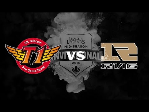 【2016MSI季中冠軍賽】半決賽 RNG vs SKT (Bo5)