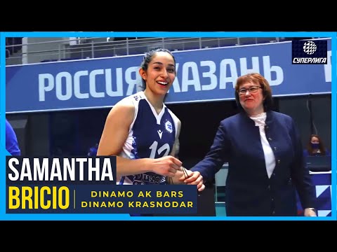 MVP: Samantha Bricio | 5 Aces | Dinamo Ak-Bars 3:0 Krasnodar | Superleague Parimatch 2022 | Round 22