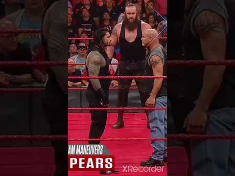 Roman Reigns And Goldberg vs Braun Stowman Best match wwe 2022 !! 😱😱#Shorts