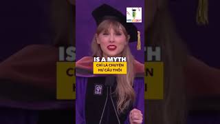 Truyền cảm hứng từ bài phát biểu của Taylor Swift - P2 | HAPPY WITH English | Tiếng anh giao tiếp