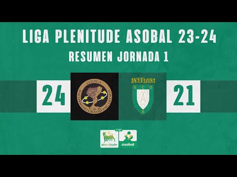 ASOBAL - RESUMEN - J01 - Cuenca vs Helvetia Anaitasuna (2023-2024)