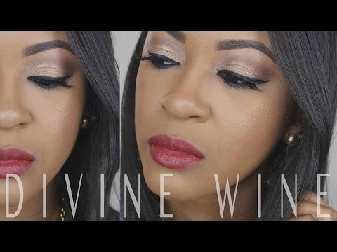 Divine Wine ♡ Fall-Inpsired Makeup Look | FashionablyFayy Video