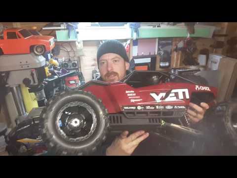 Axial yeti xl brushless rc kit with upgrades