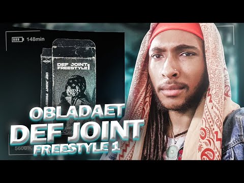 American Reacts to Obladaet - Def Joint Freestyle 1