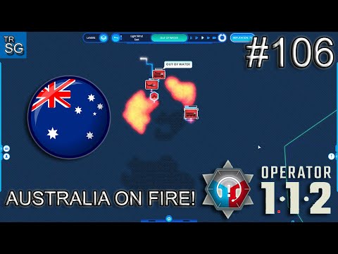 112 OPERATOR  SCENARIOS - CANBERRA, AUSTRALIA ON FIRE! #106