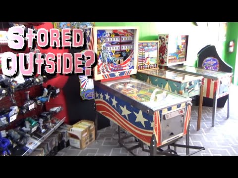 One Of Our Most Challenging Repairs Yet - Gottlieb "Spirit Of 76" Pinball Machine Left Outside!