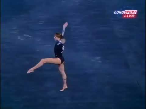 [HQ] Alyona Kvasha (UKR) Floor Event Finals 2002 Patras European Championships